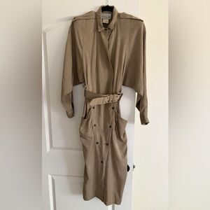 80's Trench Style Dress.